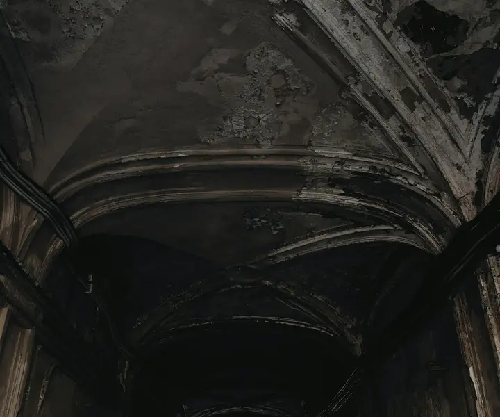 Before - Office Ceiling Transformation