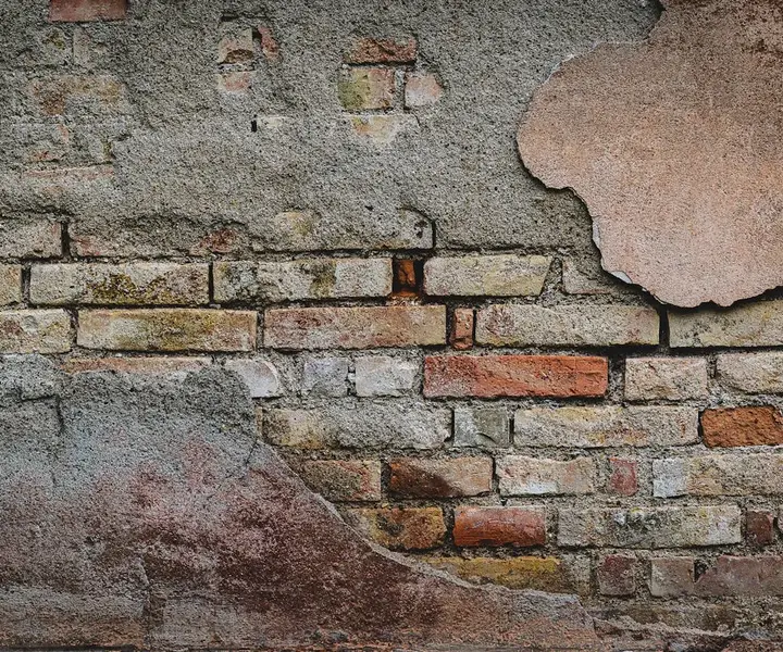 Before - Wall Replastering Project