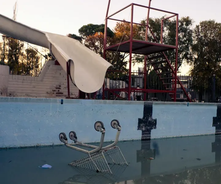 Before - Pool Restoration Project